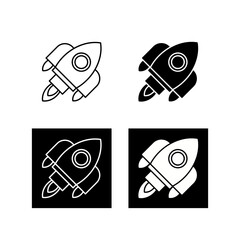 Rocket Vector Icon