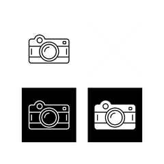 Photo Camera Vector Icon