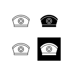 Nurse Cap Vector Icon