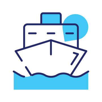 recommend clip art: Motor yacht vector design, boat for sea traveling icon, luxury ship for trip or party in the ocean