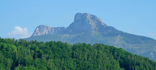 Mondsee im Salzkammergut in Österreich