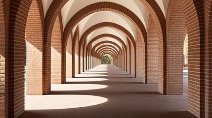 the intricate patterns of brick arches, showcasing their architectural beauty and timeless elegance as they form a captivating backdrop.