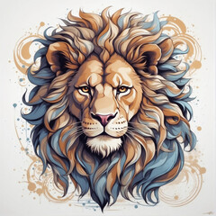  Tribal Ethereal Mystical Lion