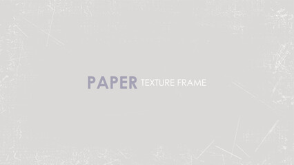 Fototapeta premium Realistic distressed grunge paper texture overlay for page, magazine cover, album cover art vector mockup. Worn aged look for album cover design.