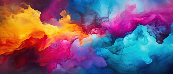 Abstract Color Textured Background Clash