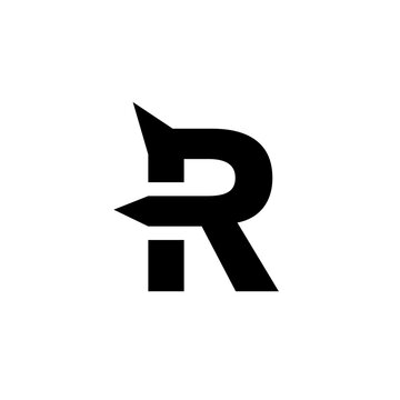 R Llogo that formed letter S Stock Vector | Adobe Stock