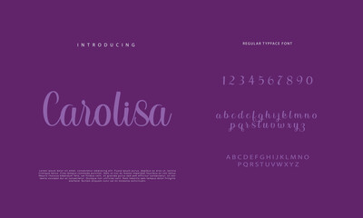 Signature Font Calligraphy Logotype Script Brush Font Type Font lettering handwritten
