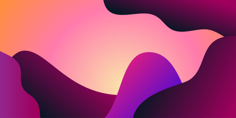 abstract background with wavy shapes. glowing background
