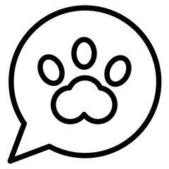 Fototapeta premium animal care line