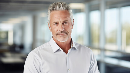 Fototapeta premium Middle-aged male executive