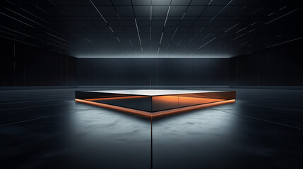 3d render of a interior