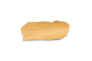 old paper fire isolated on white background, clipping path