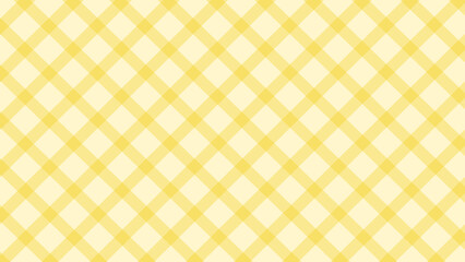 Yellow seamless pattern diagonal plaid
