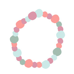 Doodle of a beautiful bracelet on a white background in vektor