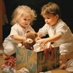 happy children with gifts35