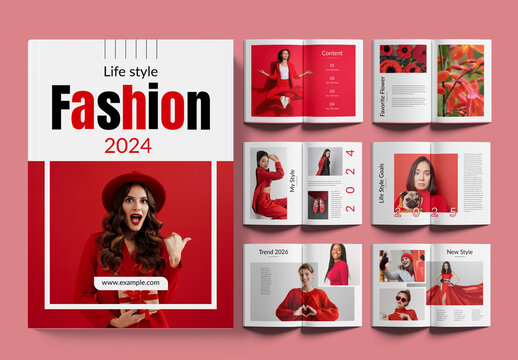 Fashion Photo Book Design