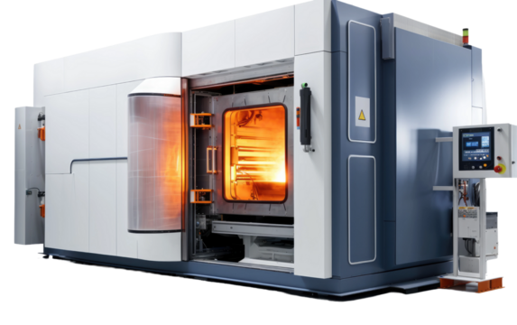 Extra Ordinary State Of The Art Industrial Annealing on White or PNG Transparent Background.