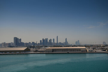 Fototapeta premium Skyline von Abu Dhabi