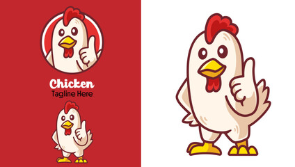 chicken and eggs  Chicken logo mascot logo