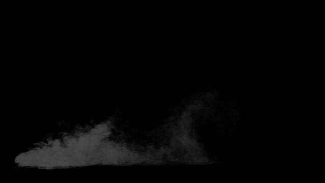 Smoke close to the ground, transparent background


4K video with alpha channel (the background is transparent)
