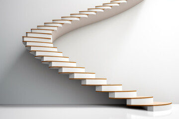 stairs. It's for climbing. It's there to get off. Progress is made by taking one step at a time. Both rising and falling are food for development. Concept for growth and progress in life.