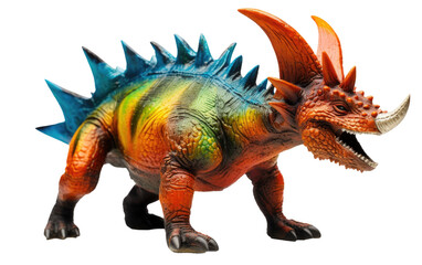 Toy Triceratops Delight On Transparent PNG