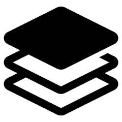 layers icon vector illustration asset element