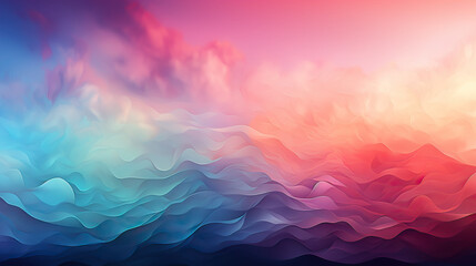 Fototapeta na wymiar Pastel Hues of Waves Background: A Description of a Background Featuring Soft and Subtle Waves