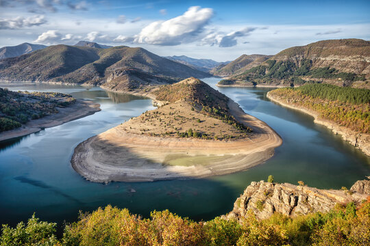 Meandrite of river Arda, Bulgaria