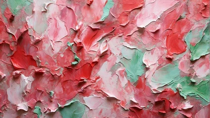 Foto op Plexiglas pink texture, red-green abstract background © Oleg Sevostyanov