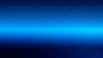 Abyssal Brilliance: Glowing Blue Light Banner Design