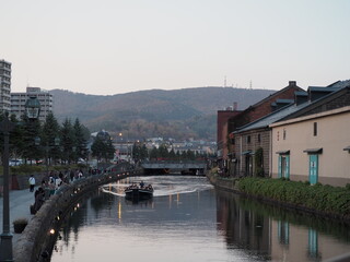 北海道観光　小樽運河