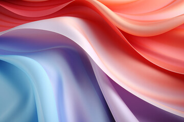 Obraz premium Abstract colorful levitating paper sheets, Fashion wallpaper, Pastel Colorful holographic Swatches Background