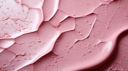 A heart-shaped peach on a vibrant pink surface evokes feelings of sweetness and love - obrazy, fototapety, plakaty