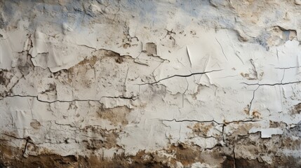 Exploring the intricate details of a crumbling wall, revealing the passage of time and the beauty...