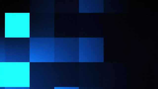 Abstract Blue Background Video With Noise. Motion Graphic Video 4k