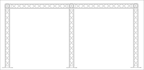 Truss frame,sign hanging structure,stage truss.