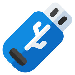 Premium download icon of usb