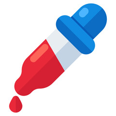 A unique design icon of dropper