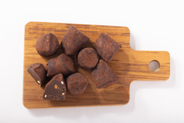 カカオトリュフ　塩キャラメル　チョコレート