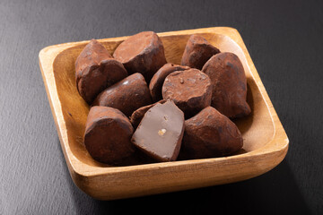 カカオトリュフ　ピスタチオ　チョコレート