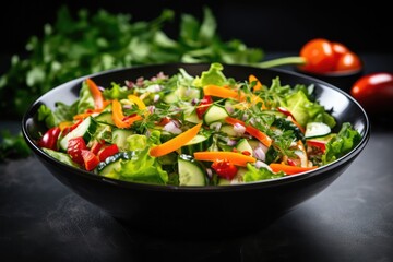 Vegetable Salad In Bowl
