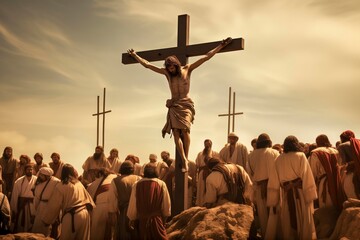 The crucifiction of Christ