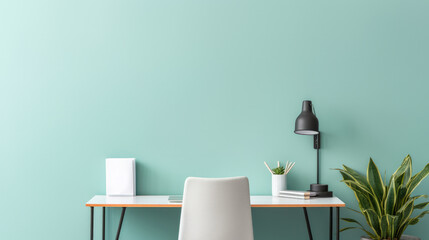 Fototapeta premium Modern workspace in a home office