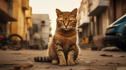 Beautiful, cute cat from Eritrea