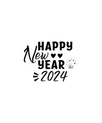 Happy New Year SVG Bundle, New Year SVG, New Year Shirt, New Year Outfit svg, Hand Lettered SVG, New Year Sublimation, Cut File Cricut