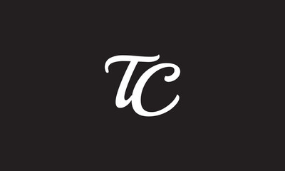 Fototapeta premium TC, CT, C, T Abstract Letters Logo Monogram 
