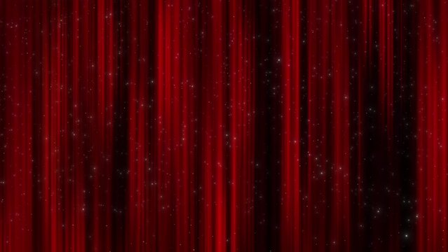 This motion stock graphic shows a red ceremonial gradient background.