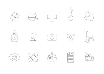 Health Icon Illustration