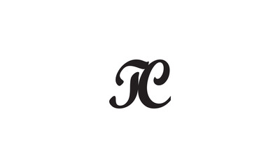 TC, CT, C, T Abstract Letters Logo Monogram	